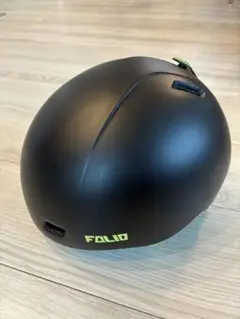 FOLIO マットブラック ヘルメット -目立った汚れや傷なし-