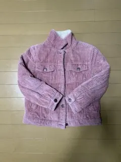 ピンク コーデュロイ ジャケット
