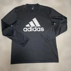 adidas 長袖カットソー ブラック