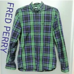 FRED PERRY チェックシャツ M4366 XSサイズのサムネイル