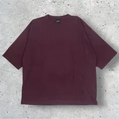 BEAMS ビームス ビッグシルエット Tシャツ ボルドー ワインレッド Lのサムネイル