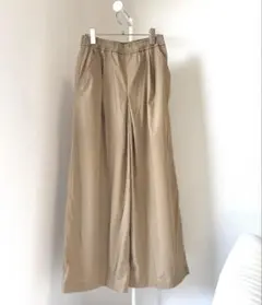 ジャーナルスタンダード 【洗える】 イージー タック ワイド パンツ 25SS