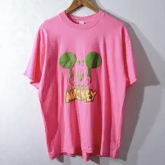 ヴィンテージDisney Mickey Tシャツ半袖メンズ　フリー　USA製古着のサムネイル
