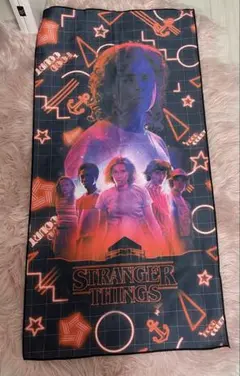 ストレンジャーシングス　一番くじ　タオル 11月6日“ストレンジャー・シングス・デー”にあわせてNetflix