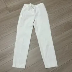 PLST プラステXXSサイズ　ホワイト スラックス パンツ