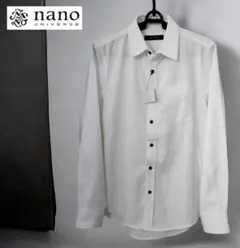 ナノ・ユニバースnano universe シアサッカーシャツ シャツ新品未使用のサムネイル