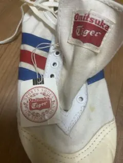 Onitsuka Tiger スニーカー ホワイト/ブルー/レッド70年代
