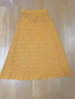 ユナイテッドアローズ　編み込みスカート