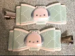 【lycheeee…様専用】ポチャッコ　前髪クリップ