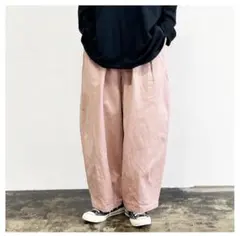 HARVESTY サーカスパンツ ピンク