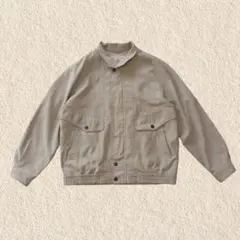 ワークジャケット ハリトンジャケット ブルゾン フェイススエード メンズ L