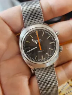 OMEGA オメガ Geneve ジュネーブ クロノストップ 手巻き グリーン