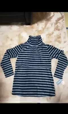 新品　マタニティ服　授乳口付き　ボーダー　L