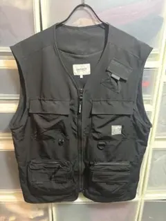 Carhartt WIP ベスト　フィッシングベスト 中古・古着通販】CarHartt (カーハート) フィッシングベスト ブラック