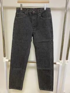 【実寸W80L80.5cm程度】Levi's 501 先染めブラック 92年製