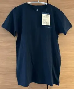 【新品未使用】モンベルキッズTシャツmont-bell ネイビー 150