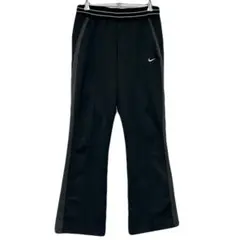 NIKE ナイキ FIT DRY トラックパンツ フレア レディース L 黒