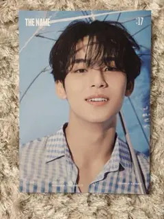 SEVENTEEN the name 17 A5両面カードポスター　ミンギュ