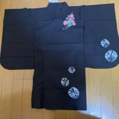 未使用コムサイズム　キッズワンピース浴衣+帯　身長90cm〜100cmのサムネイル