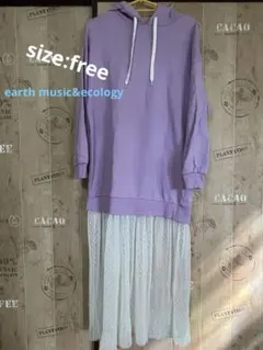 earth music&ecology ワンピース　フリー