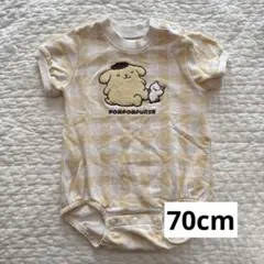 バースデイ ポムポムプリン ロンパース 70cm