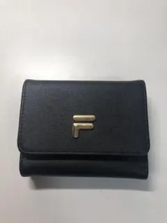 Fロゴ ブラック 三つ折り財布のサムネイル