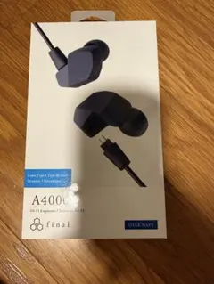 新品未使用】final A2000 BLACK&BLUE 2Pin着脱式 - メルカリ