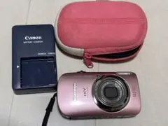 Canon IXY930ISパープルデジタルカメラ【一部動作難ありジャンク 