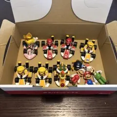 マリオカート プルバックカー 7体＋フィギュアキーホルダー4体セット　送料無料