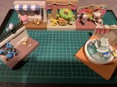 ポケモン フィギュアセット 公園の風景