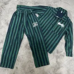 キッズ 男の子 130 セットアップ デニム ボーダー カジュアル