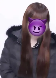 ショート丈 黒 ダウン ファー付き