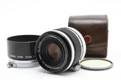 【良品】CANON LENS 50mm F2.8 キャノン L39 #174のサムネイル