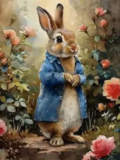 ピーターラビット　ダイヤモンドアートキット30×40cm
