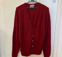 london fog cardigan カーディガン バーガンディー　レッド