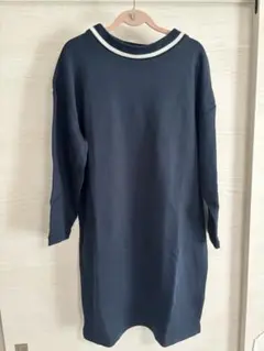 （美品）ネイビー ワンピース　エボニーアイボニーebonyivory