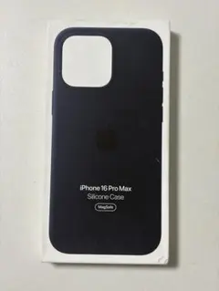【Apple純正】iPhone16 Pro Max シリコンケース ブラック