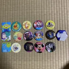 ディズニー キャラクター 缶バッジ 14点セット