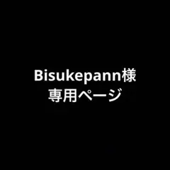 Bisukepann様専用ページ