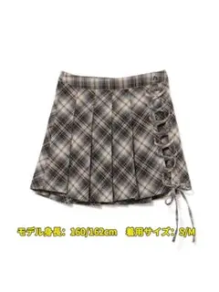 Andmary Sonia lace up mini skirt SIZE S