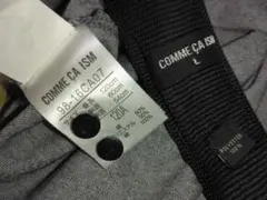 COMME CA ISM グレー 長袖ポロシャツ 120cm ＆　ネクタイ