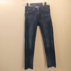 SOMETHING スキニーデニム ダークブルー