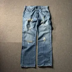 アバクロ w32 ダメージデニム ジーンズ 00s