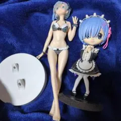 リゼロ　レム　フィギュア　2体セット(汚れあり)