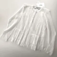 pillings ピリングス ニット・セーター M 白 【古着】【中古】【送料無料】 pillings(ピリングス)のUnstable Nordic Sweater通販 | mirabella