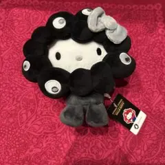 ミャクミャク　サンリオ　なりきりぬいぐるみM　ブラック　キティ　黒