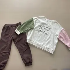 トレーナーパンツセット4-5才