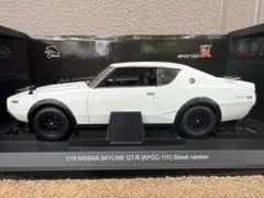 京商 1/18スカイラインGT−R ケンメリ KPGC110 ホワイト - メルカリ