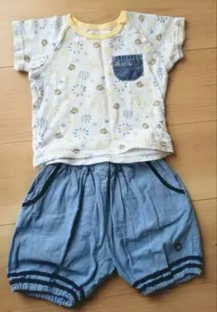 最終値下げ✨️Piccolo ベビー服 上下セット 半袖Tシャツ ハーフパンツのサムネイル