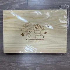 クレヨンしんちゃんの木製スプーン3本フォーク3本セット、木製